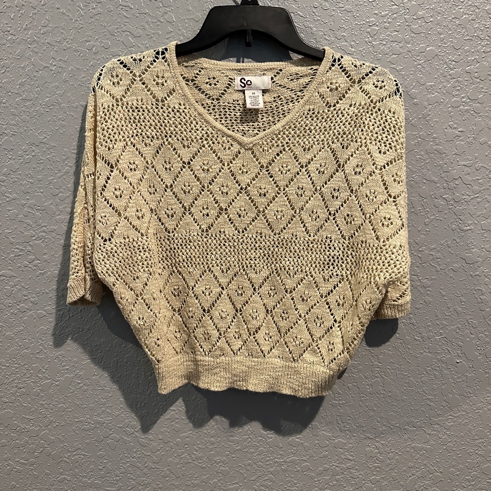 Crop Sweater - Size M
